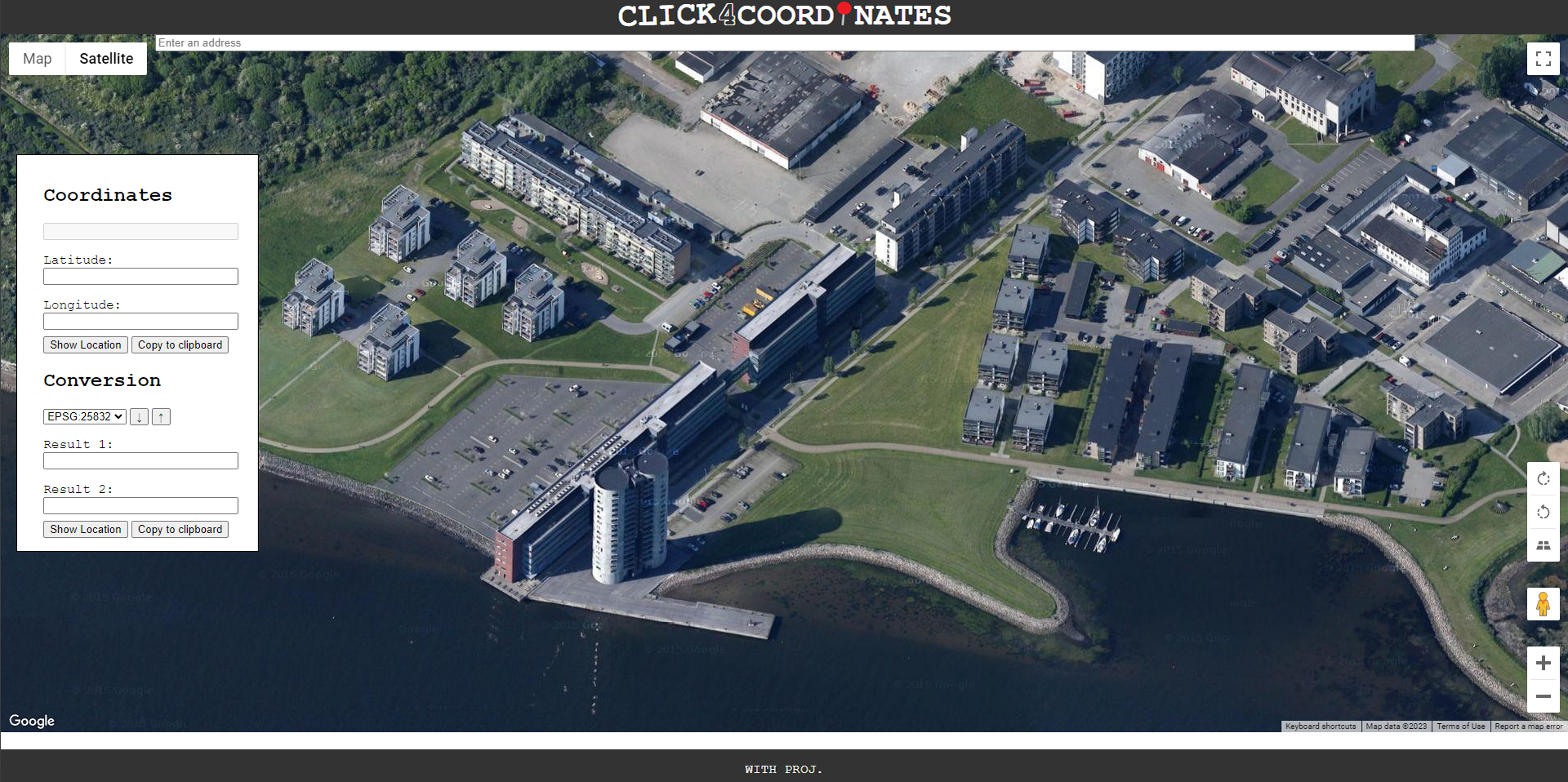Click 4 Coordinates